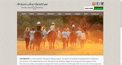 Desktop Screenshot of gracelakeministries.org